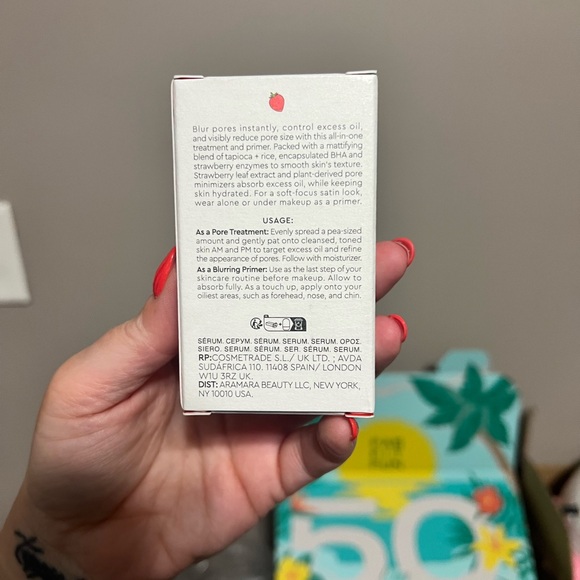 Glow Recipe Strawberry BHA Pore-Smooth Blur Drops - Picture 2 of 4